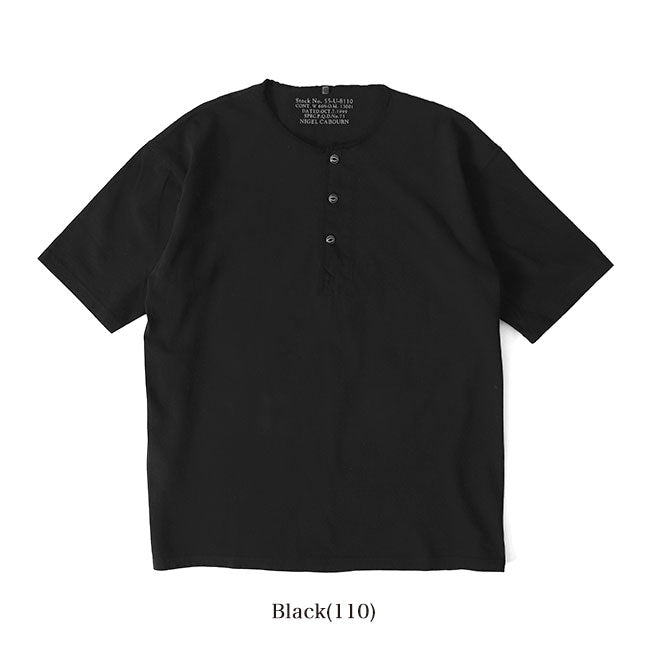 Nigel Cabourn ナイジェルケーボン 50s ヘンリーネックTシャツ 80440021005 半袖Tシャツ メンズ レディース