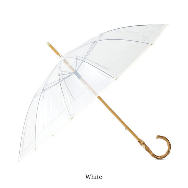 Traditional Weatherwear トラディショナルウェザーウェア クリア アンブレラ バンブー 雨傘 A221SLGGO0174 ビニール傘