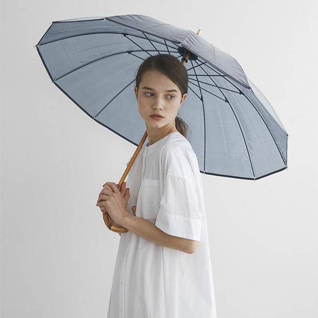Traditional Weatherwear トラディショナルウェザーウェア クリア アンブレラ バンブー 雨傘 A221SLGGO0174 ビニール傘