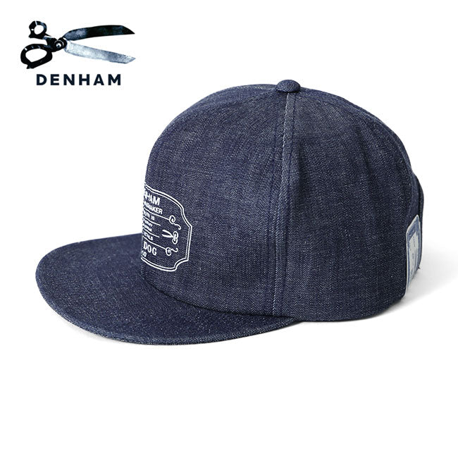 DENHAM デンハム THE H.W.DOG&CO コラボ デニム トラッカー 6パネルキャップ 01-22-03-82-030 帽子 メンズ