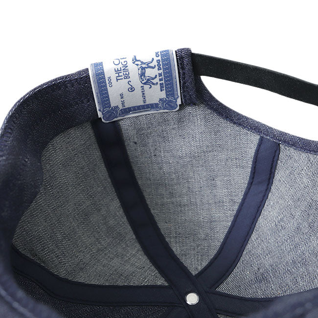 DENHAM デンハム THE H.W.DOG&CO コラボ デニム トラッカー 6パネルキャップ 01-22-03-82-030 帽子 メンズ