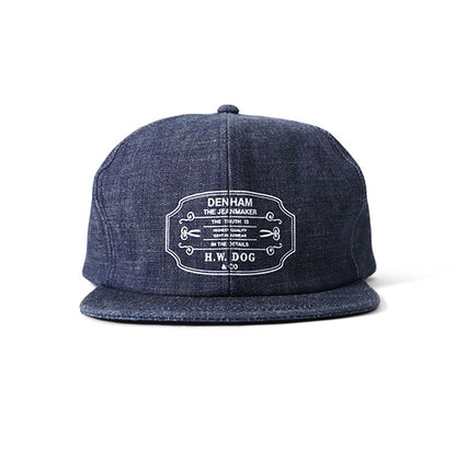 DENHAM デンハム THE H.W.DOG&CO コラボ デニム トラッカー 6パネルキャップ 01-22-03-82-030 帽子 メンズ