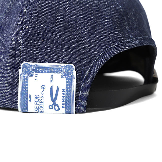 DENHAM デンハム THE H.W.DOG&CO コラボ デニム トラッカー 6パネルキャップ 01-22-03-82-030 帽子 メンズ