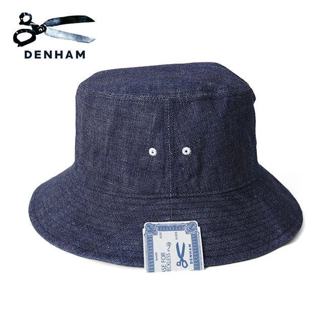 DENHAM デンハム THE H.W.DOG&CO コラボ デニム バケットハット 01-22-03-82-010 帽子 メンズ