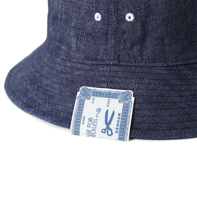 DENHAM デンハム THE H.W.DOG&CO コラボ デニム バケットハット 01-22-03-82-010 帽子 メンズ