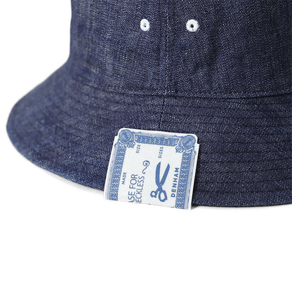 DENHAM デンハム THE H.W.DOG&CO コラボ デニム バケットハット 01-22-03-82-010 帽子 メンズ
