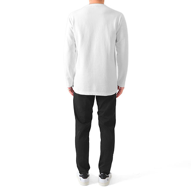 Lacoste ラコステ 鹿の子地 ロゴパッチ ピケ ロンT TH074EL 長袖Tシャツ メンズ