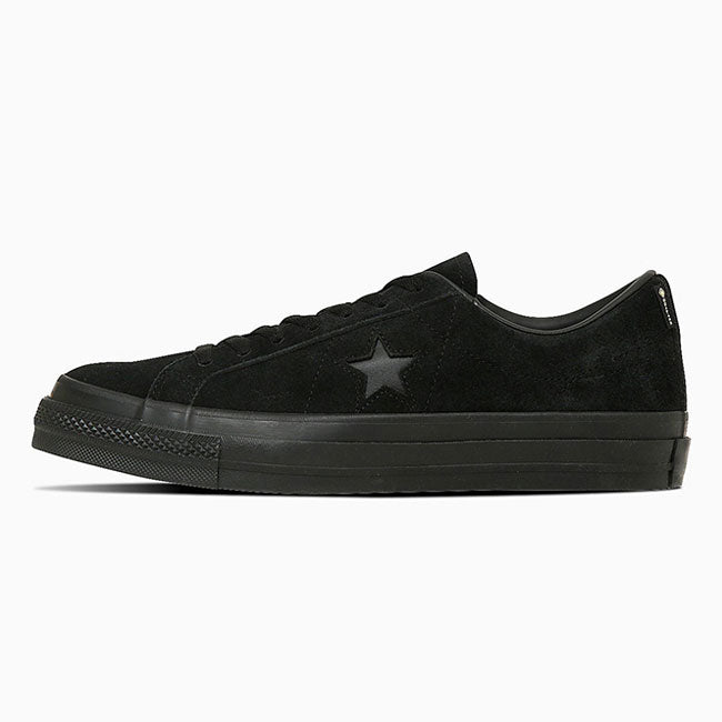 Converse コンバース ONE STAR GORE-TEX ワンスター ゴアテックス 35200820 黒 ブラック スエード シューズ スニーカー メンズ