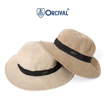 ORCIVAL オーシバル ラフィアライク 6パネルハット RC-7146 RLP 麦わら帽子 (メンズ レディース)