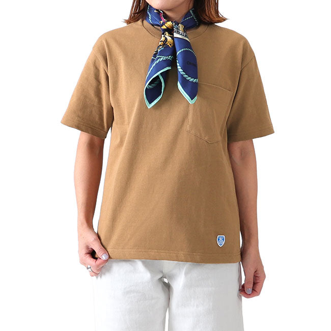 ORCIVAL オーシバル 胸ポケット Tシャツ 無地 ボーダー RC-9166 半袖Tシャツ (レディース)