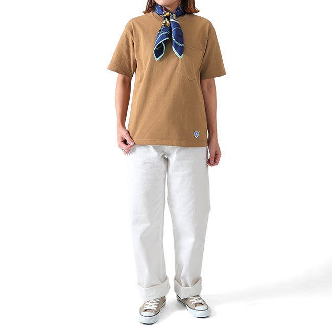 ORCIVAL オーシバル 胸ポケット Tシャツ 無地 ボーダー RC-9166 半袖Tシャツ (レディース)