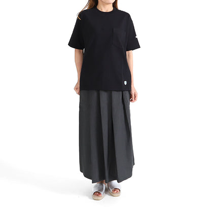 ORCIVAL オーシバル 胸ポケット Tシャツ 無地 ボーダー RC-9166 半袖Tシャツ (レディース)