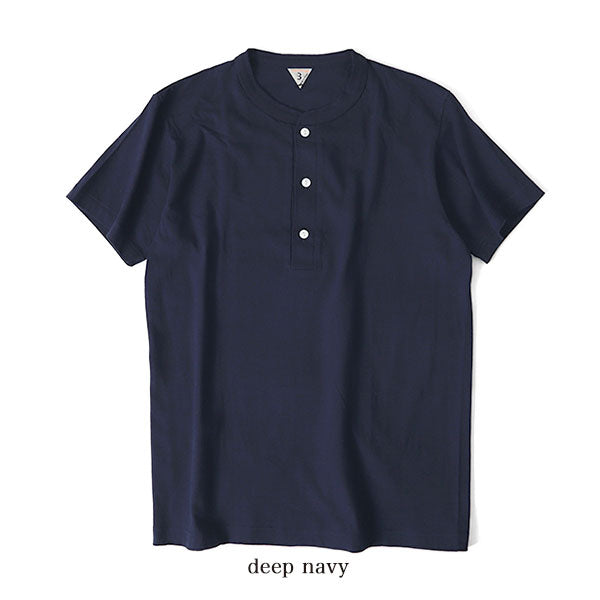 FilMelange フィルメランジェ HENRI アンリ ヘンリーネックTシャツ (メンズ)