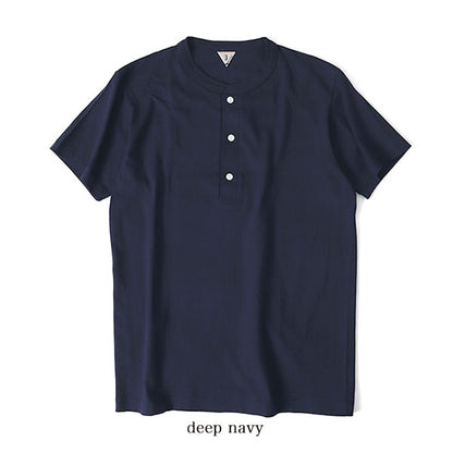 FilMelange フィルメランジェ HENRI アンリ ヘンリーネックTシャツ (メンズ)