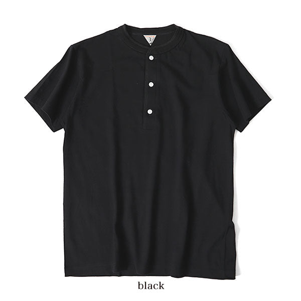 FilMelange フィルメランジェ HENRI アンリ ヘンリーネックTシャツ (メンズ)