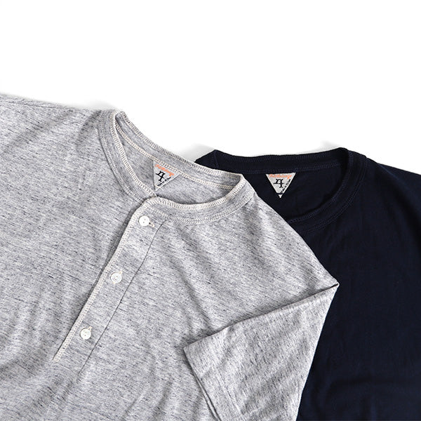 FilMelange フィルメランジェ HENRI アンリ ヘンリーネックTシャツ (メンズ)