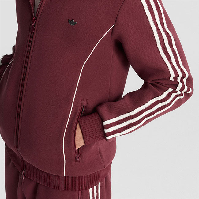 adidas originals アディダスオリジナルス プレミアム トラックトップジャージ JY2738 エンジ メンズ レディース
