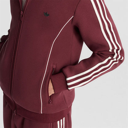 adidas originals アディダスオリジナルス プレミアム トラックトップジャージ JY2738 エンジ メンズ レディース
