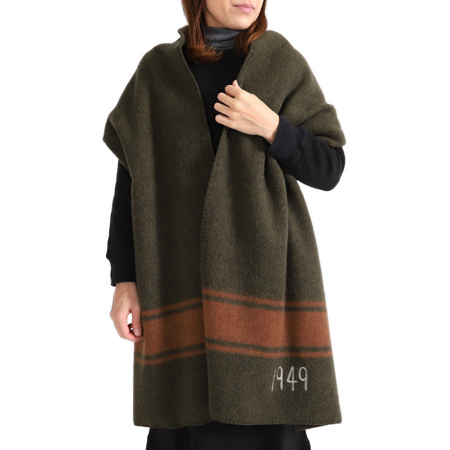 Nigel Cabourn ナイジェルケーボン ブランケットストール 80370060002 マフラー ギフト プレゼント (メンズ レディース)