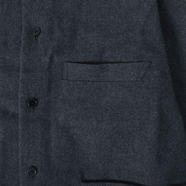 Still By Hand スティルバイハンド メルトン ワークジャケット BL0494 ウールジャケット メンズ