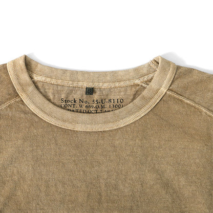 Nigel Cabourn ナイジェルケーボン ピグメント 胸ポケットTシャツ  80400021002 半袖Tシャツ 顔料染め (メンズ)