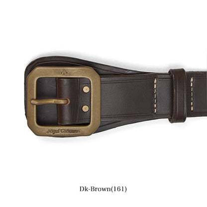 Nigel Cabourn ナイジェルケーボン クロムエクセル アーミー レザーベルト 64010 メンズ