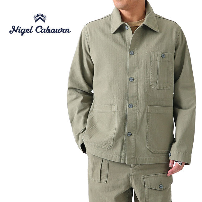 Nigel Cabourn LYBRO ナイジェルケーボン ライブロ ガーメントダイ ブリティッシュ アーミー ジャケット 8040138nigelcabourn (メンズ)
