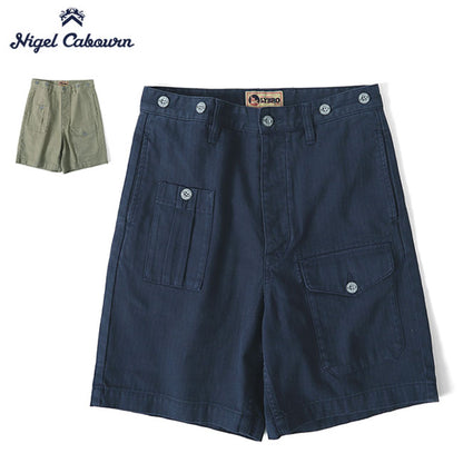 Nigel Cabourn LYBRO ナイジェルケーボン ライブロ ガーメントダイ ブリティッシュ ショーツ 80401351000 ショートパンツ (メンズ)