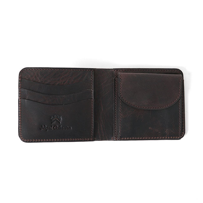 Nigel Cabourn ナイジェルケーボン ピートレーベル 二つ折り レザー ウォレット 80440068003 財布 メンズ ギフト プレゼント
