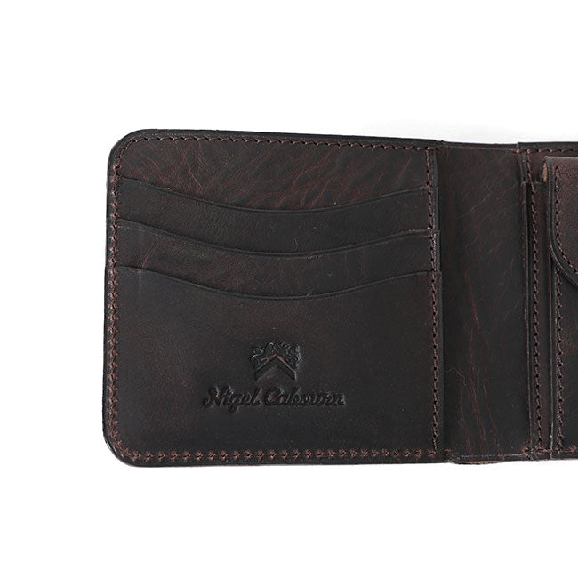 Nigel Cabourn ナイジェルケーボン ピートレーベル 二つ折り レザー ウォレット 80440068003 財布 メンズ ギフト プレゼント