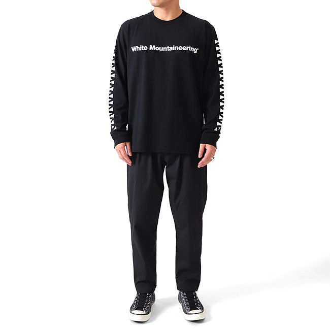 White Mountaineering LOGO PRINTED LONG SLEEVES T-SHIRT RW2171503