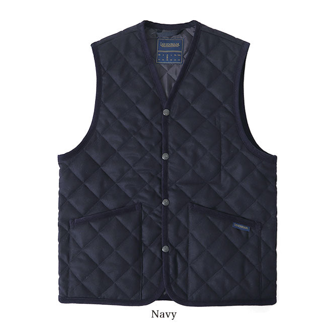 【別注モデル】 LAVENHAM ラベンハム ダブリン キルティング ウールベスト G192020 DUBLIN MENS 20 ジレ メンズ