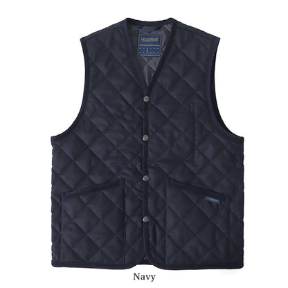 【別注モデル】 LAVENHAM ラベンハム ダブリン キルティング ウールベスト G192020 DUBLIN MENS 20 ジレ メンズ