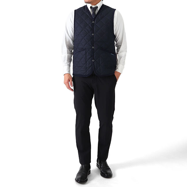 【別注モデル】 LAVENHAM ラベンハム ダブリン キルティング ウールベスト G192020 DUBLIN MENS 20 ジレ メンズ