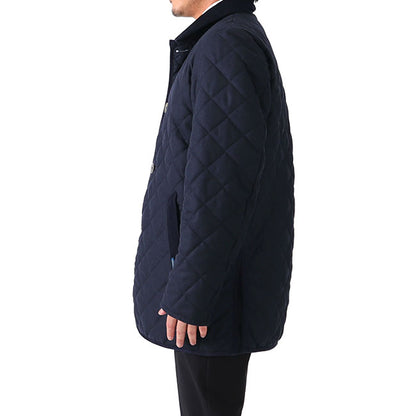Add.限定モデル LAVENHAM ラベンハム デンストン フード付き キルティング ウールジャケット G192019 DENSTON MENS 20 メンズ