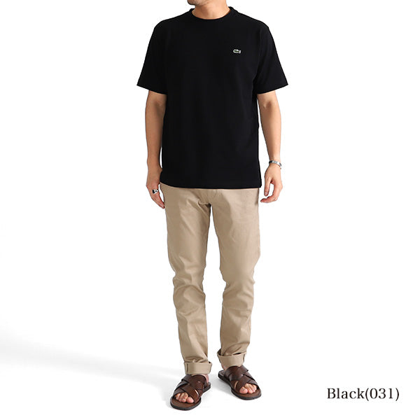 LACOSTE ラコステ レギュラーフィット 鹿の子Tシャツ TH635EL (メンズ)