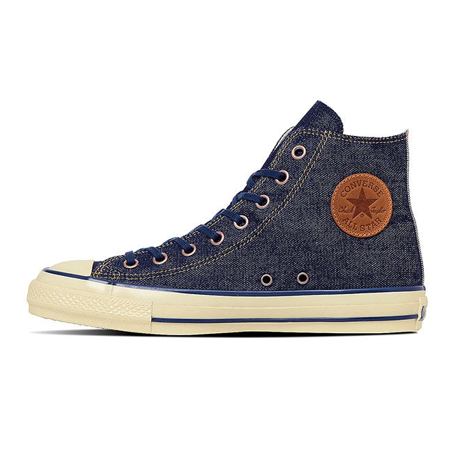 Converse × Wrangler コンバース ラングラー オールスター エイジド ブロークンデニム ハイカットシューズ 31315590 コラボ スニーカー メンズ