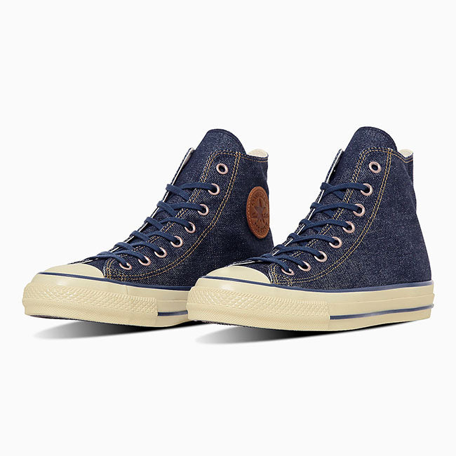 Converse × Wrangler コンバース ラングラー オールスター エイジド ブロークンデニム ハイカットシューズ 31315590 コラボ スニーカー メンズ