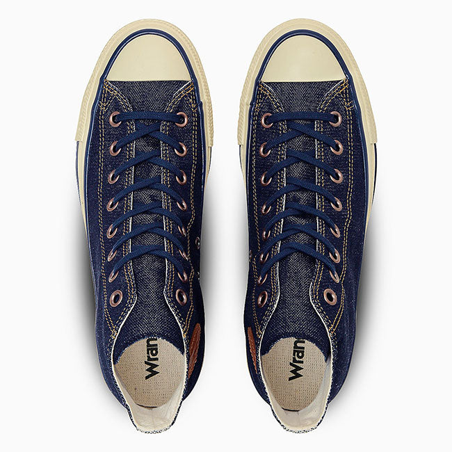 Converse × Wrangler コンバース ラングラー オールスター エイジド ブロークンデニム ハイカットシューズ 31315590 コラボ スニーカー メンズ