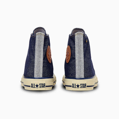 Converse × Wrangler コンバース ラングラー オールスター エイジド ブロークンデニム ハイカットシューズ 31315590 コラボ スニーカー メンズ