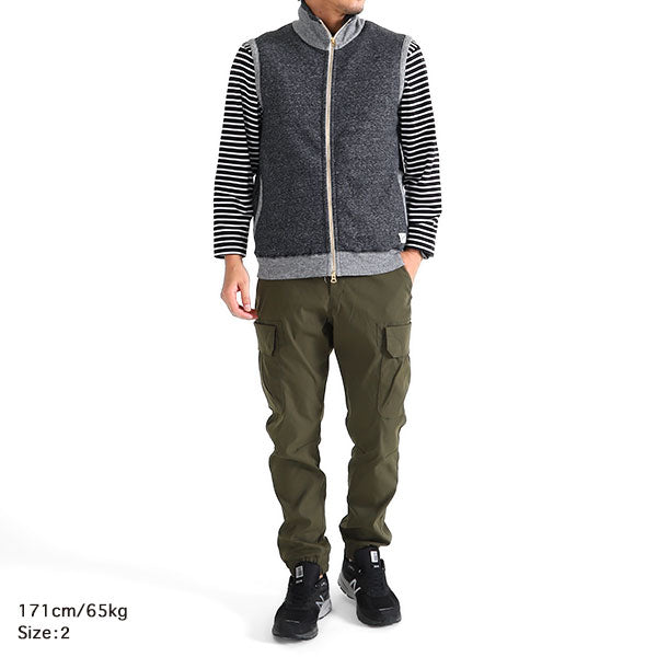 kepani ケパニ スタンドカラー ジップアップ スウェットベスト Pinnacle Park KP1407MS (メンズ レディース)