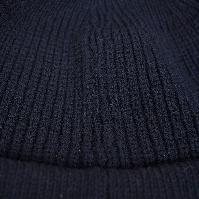 Nigel Cabourn ナイジェルケーボン ウール ラベルロゴ ショート ニットキャップ 80450066010 ビーニー 帽子 メンズ レディース
