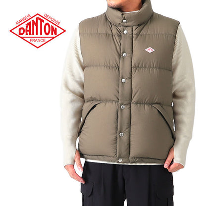 DANTON ダントン ハイロフト ホワイトグース ダウンベスト DT-A0203 LNY メンズ