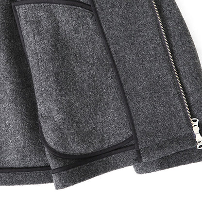 DANTON ダントン ウールライトパイル フード付き ジップアップジャケット DT-A0208 WLP ウールモッサ パーカー メンズ