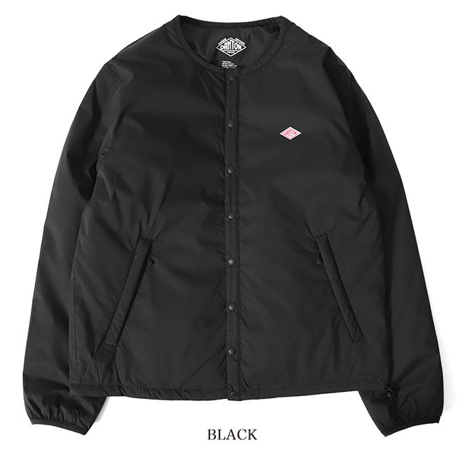 DANTON ダントン プリマロフト インサレーション ノーカラージャケット JD-8878 SBT インナーダウン レディース