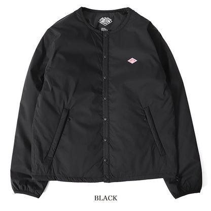 DANTON ダントン プリマロフト インサレーション ノーカラージャケット JD-8885 SBT インナーダウン メンズ