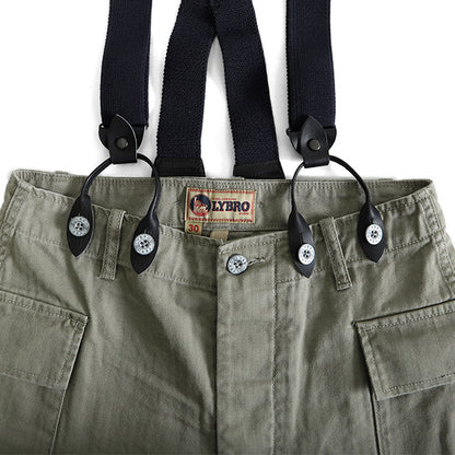 Nigel Cabourn ナイジェルケーボン US ARMY サスペンダー 64000 米軍 (メンズ)