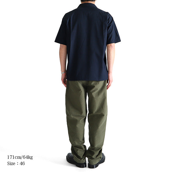 Nigel Cabourn ナイジェルケーボン オープンカラーシャツ 80360011005 80380011005 半袖シャツ (メンズ)