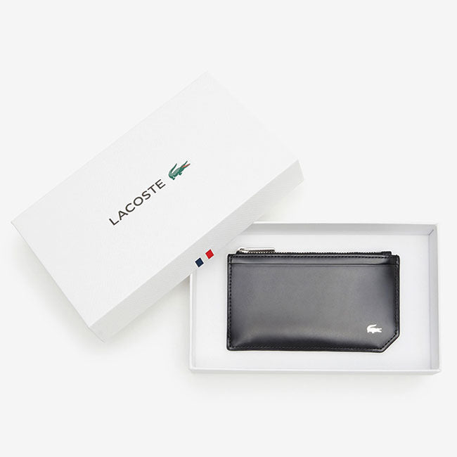 LACOSTE ラコステ レザー コイン&カードケース ミニウォレット NH0112K 財布 ギフト プレゼント