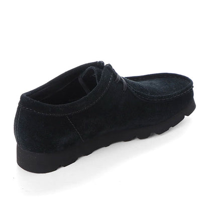 CLARKS クラークス Wallabee GTX ワラビー ゴアテックス スエードレザー モカシンシューズ 26179251 黒 スニーカー メンズ